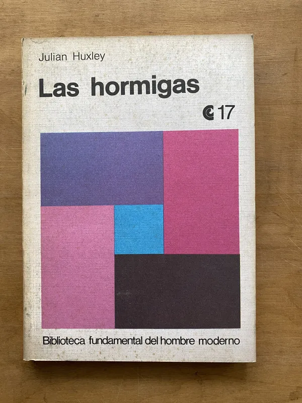 Tapa de Las hormigas - Huxley, Aldous (o1)