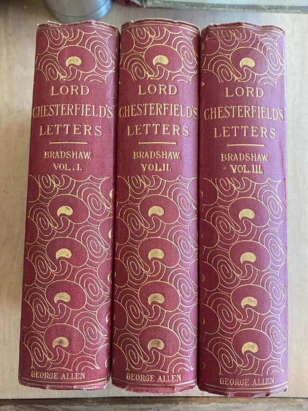 Tapa de The Letters Of Philip Dormer Stanhope - Bradshaw (Z0)