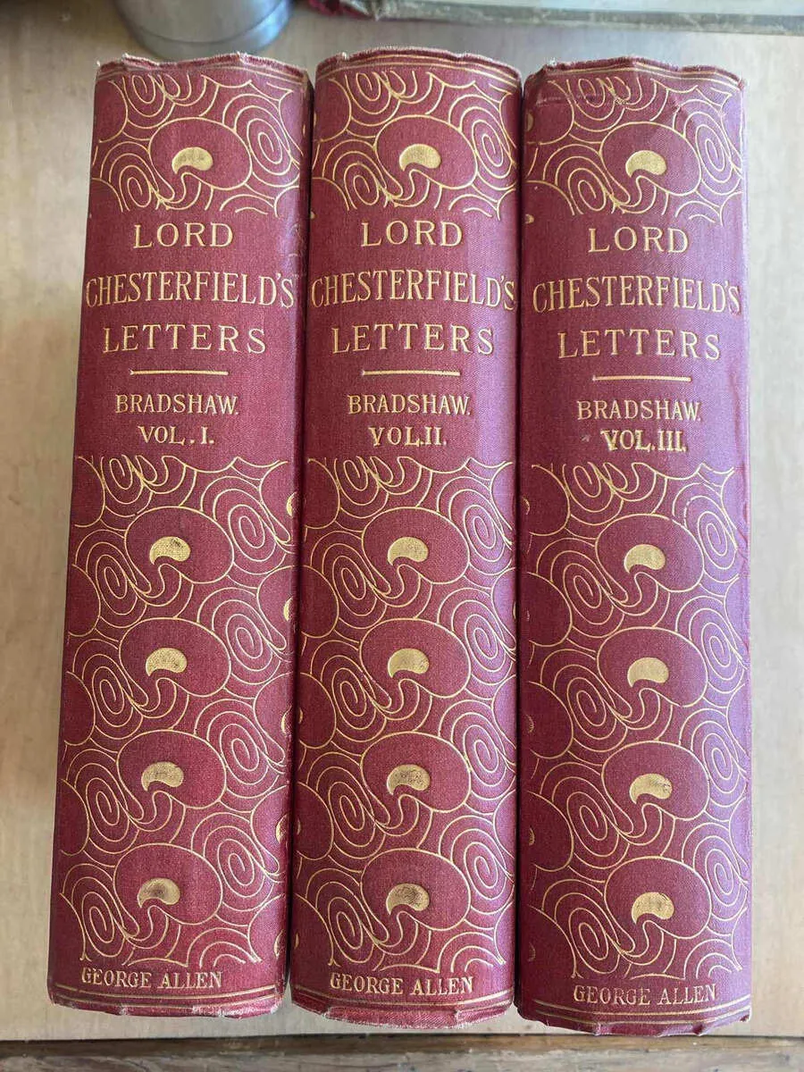 The Letters Of Philip Dormer Stanhope - Bradshaw (Z0)