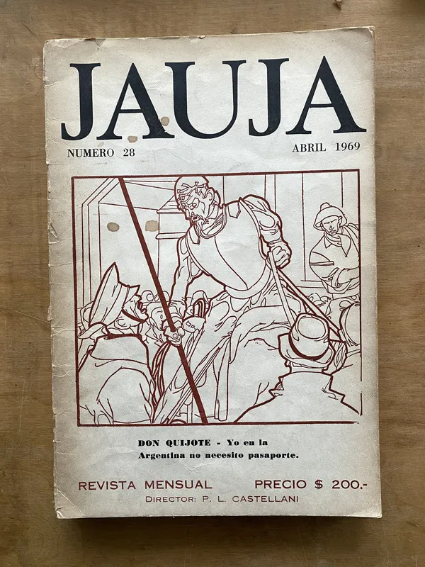 Revista Jauja 28 - Castellani, (u2)
