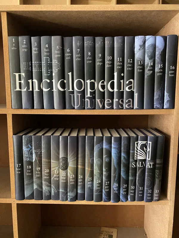 Tapa de Enciclopedia universal Salvat (2cf)