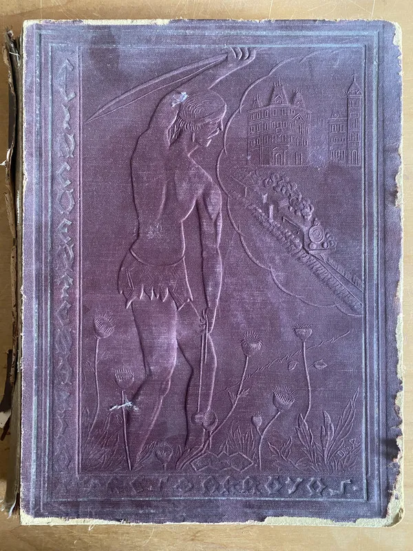 Cincuentenario de tres arroyos 1884-1934 Libro Album (2r7)