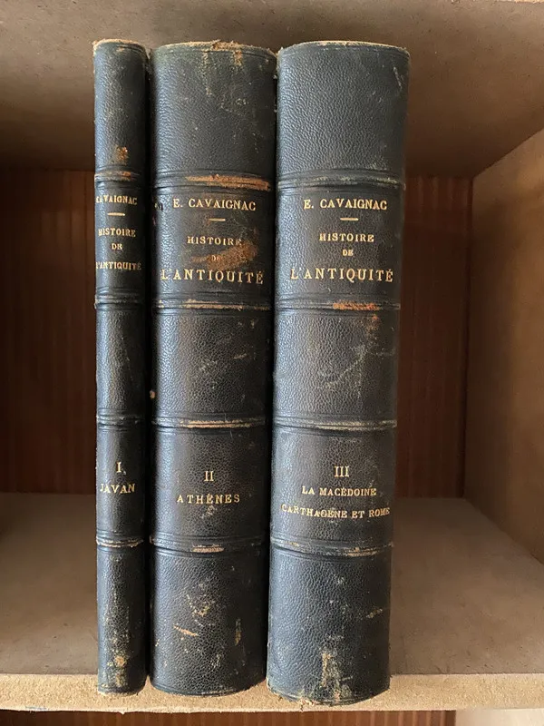 Histoire de L'antiquite - Cavaignac, E: (2r6)
