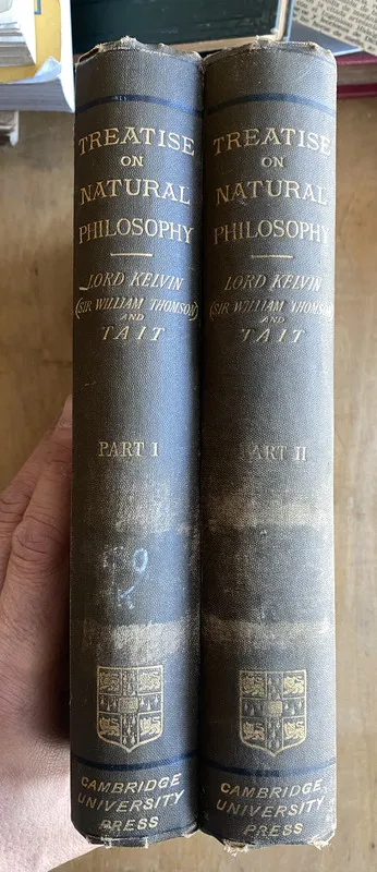 Tapa de Treatise on Natural Philosophy - Lord Kelvin (ii4)