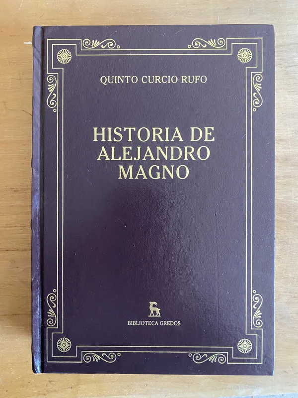 Alejandro Magno - Quinto Curcio Rufo (2cf)