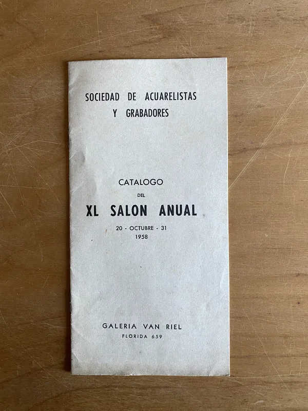 Catalogo del XL Salon anual - Sociedad de acuarelistas (2v2