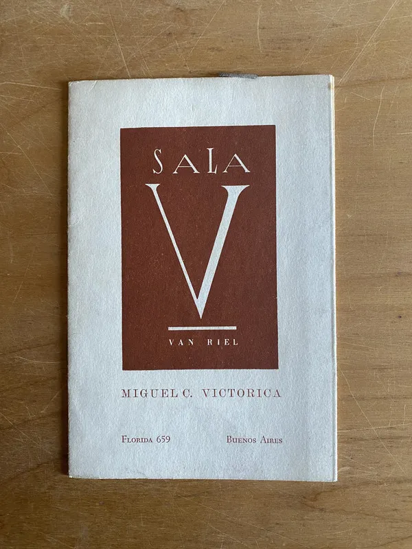 Tapa de Miguel C. Victorica - Sala V (2v2)