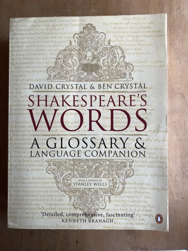 Shakespeare's Words. A glossary & language - Crystal (ii2)