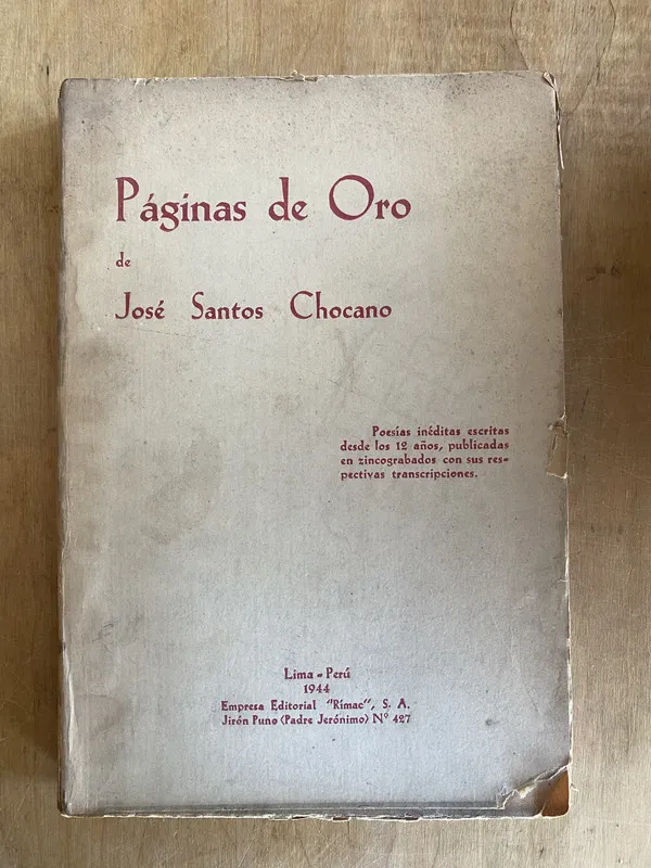 Paginas de oro de Jose Santos Chocano- Santos Chocano (ii4)