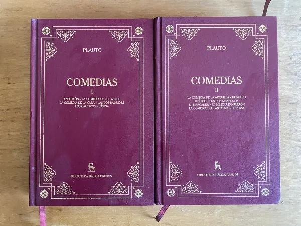 Comedias I y II - Plauto (2cf)