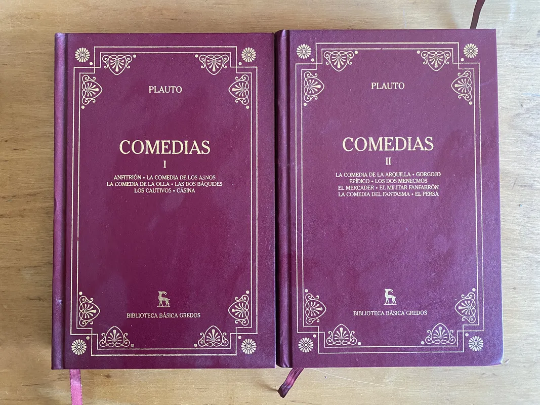 Comedias I y II - Plauto (2cf)