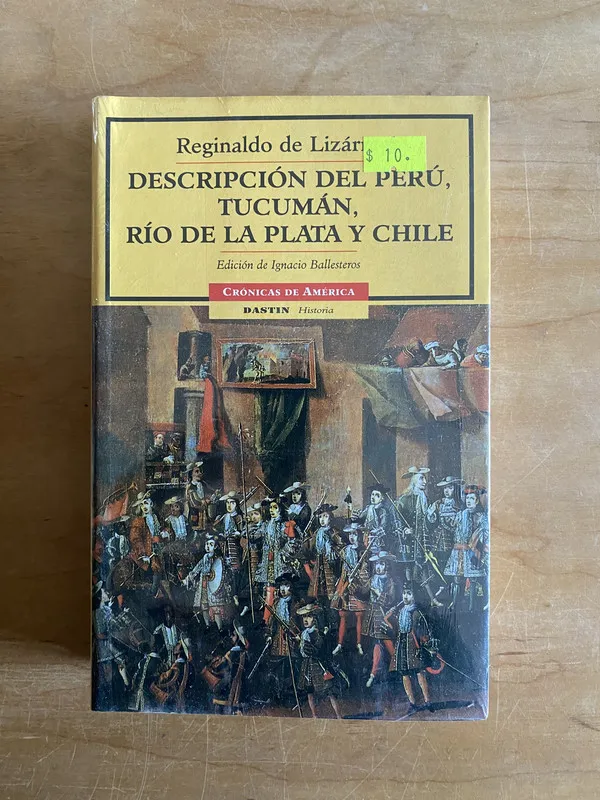 Descripcion del Peru, Tucuman, Rio de la- De Lizarraga (2r2
