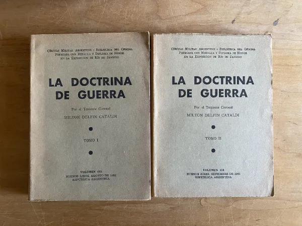 Tapa de La doctrina de la guerra - Cataldi, Milton Delfin (2r2)