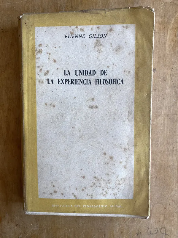 La unidad de la experiencia religiosa- Gilson, Etienne (ii1