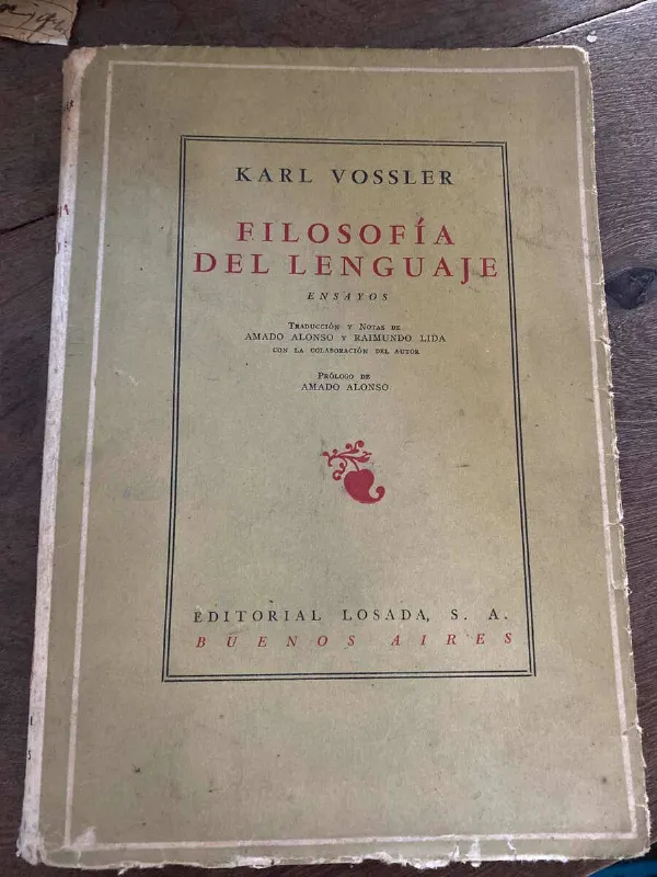 Filosofia Del Lenguaje - Vossler, Karl (v3)