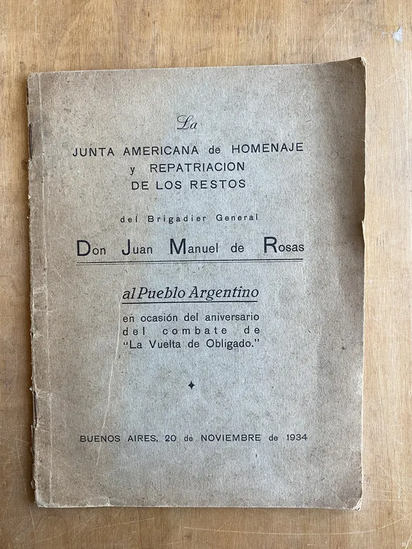 La junta americana de homenaje de los restos de Rosas (ii4)