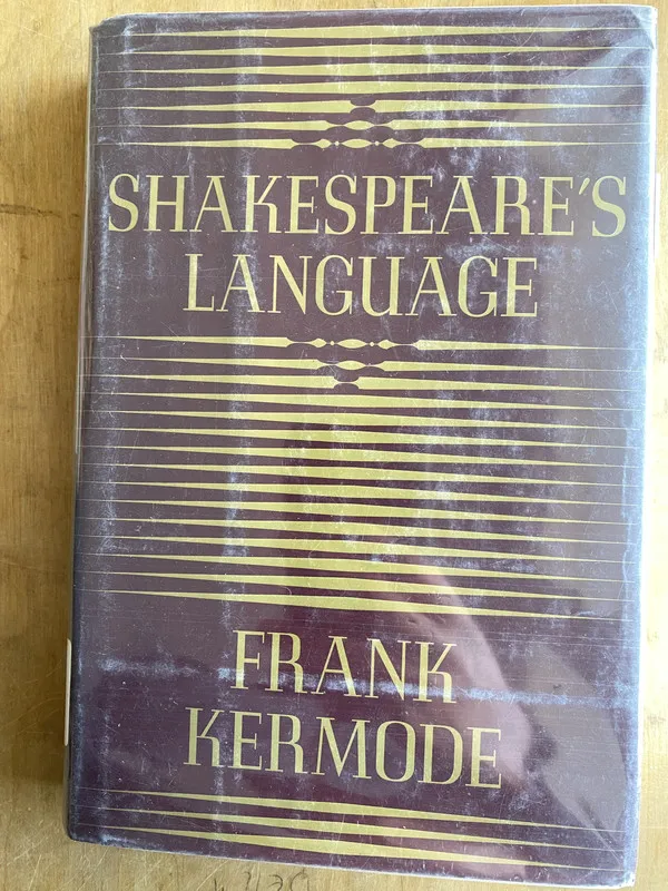 Shakespeare language - Kermode, Frank (ii4)