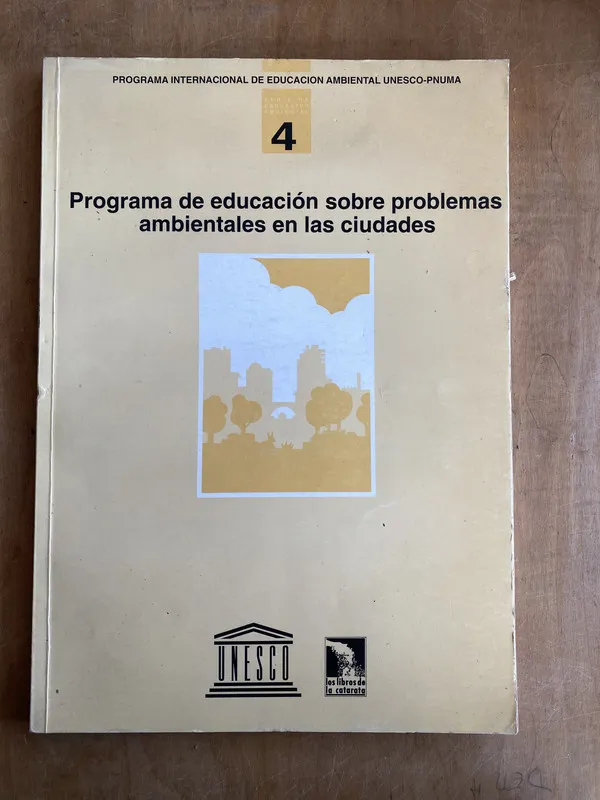 Programa de educacion sobre problemas ambientales en las (e
