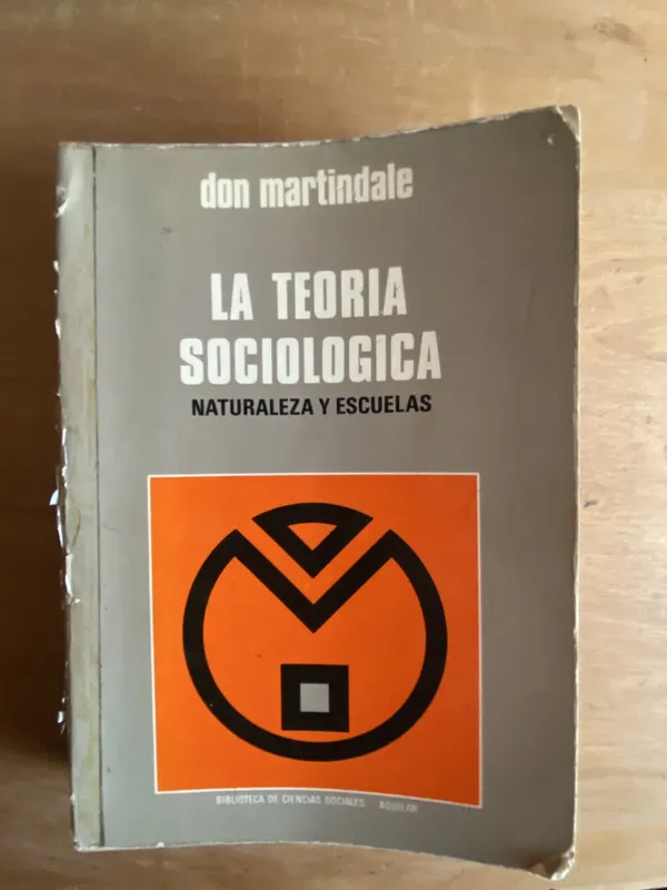 La teoria sociologica naturaleza y escuelas- Martindale (2r