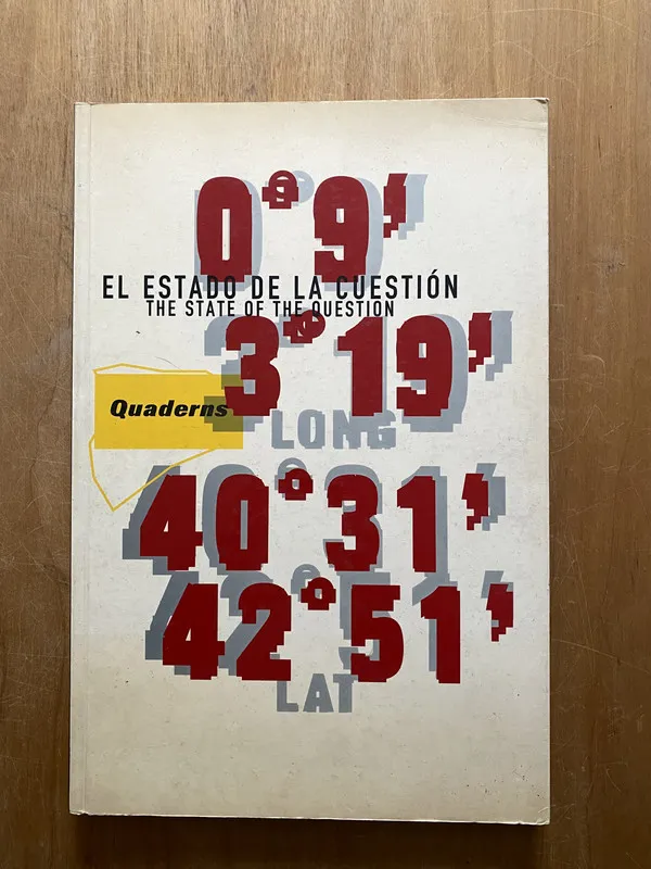 El estado de la cuestion Quaderns (2q7)