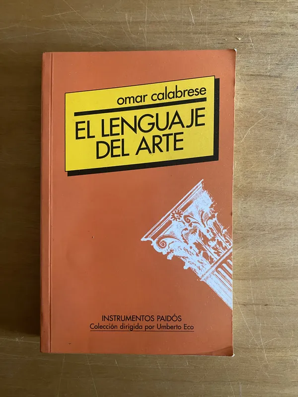 El lenguaje del arte - Calabrese, Omar (2r2)