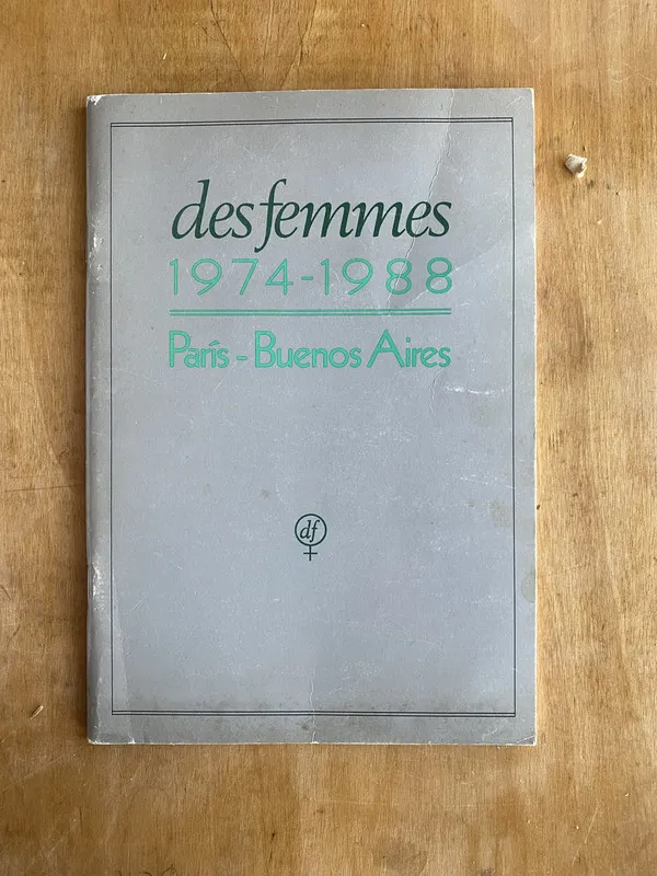 - des Femmes 1974 1988 Paris Buenos aires (ii2)