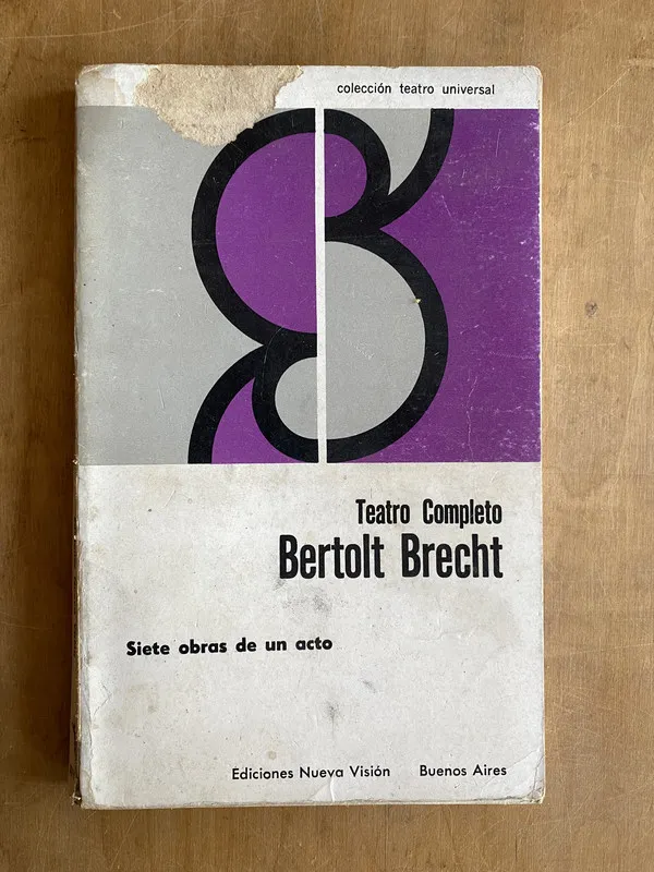 Tapa de Siete obras en un acto. Obras completas XIV - BreCht (ii1)