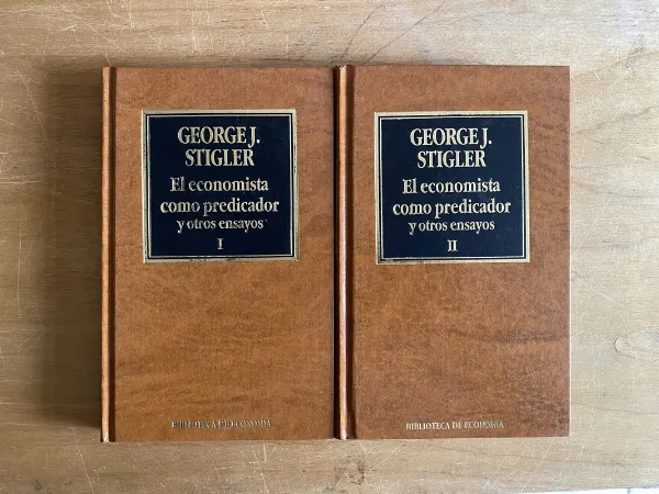 Tapa de El economista como predicador - Stigler, George (2cf)