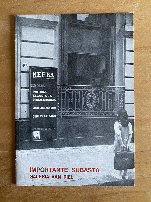 Tapa de Importante subasta galeria Van Riel - Catalogo (2v2)