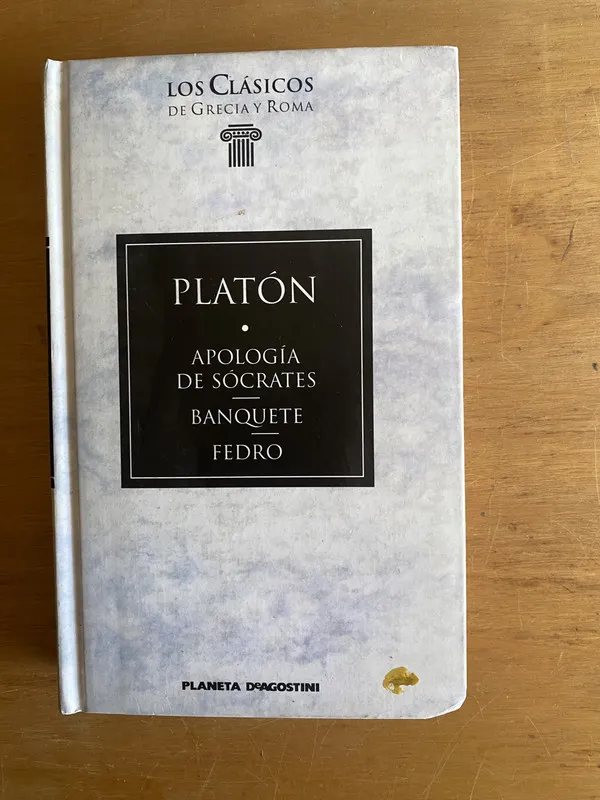 Tapa de Apologia de socrates. Banquete. Fedro B - Platon (2cf)