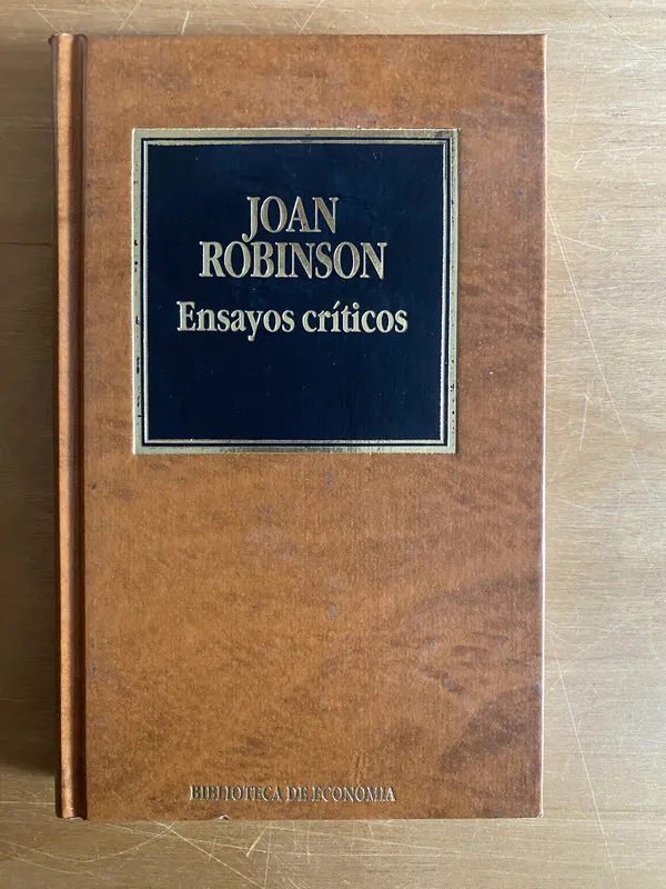 Ensayos criticos b - Robinson, Joan (2cf)
