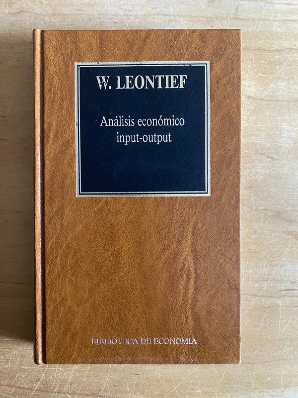 Analisis economico input output - Leontief, (2cf)