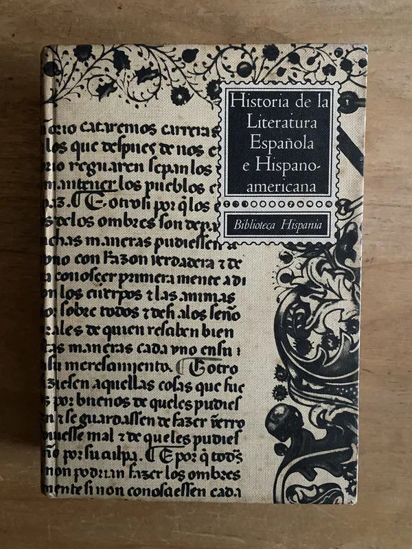 Historia de la literatura española e hispanoamericana (2r3)