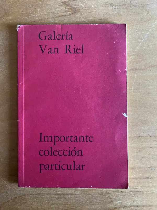 Importante colección particular - Galeria Van Riel (2v2)