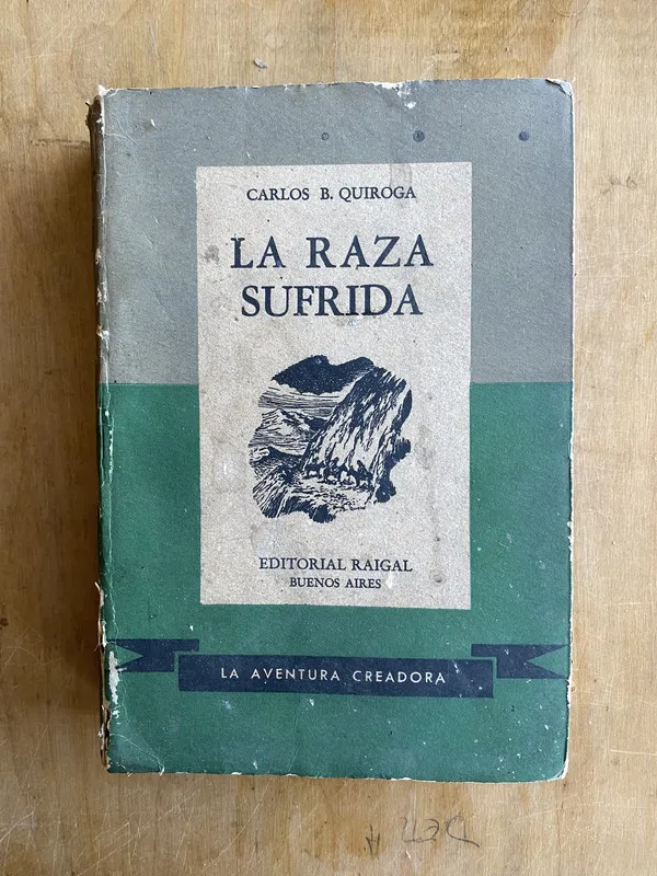 Tapa de La Raza sufrida - Quiroga, Carlos B. (ii1)