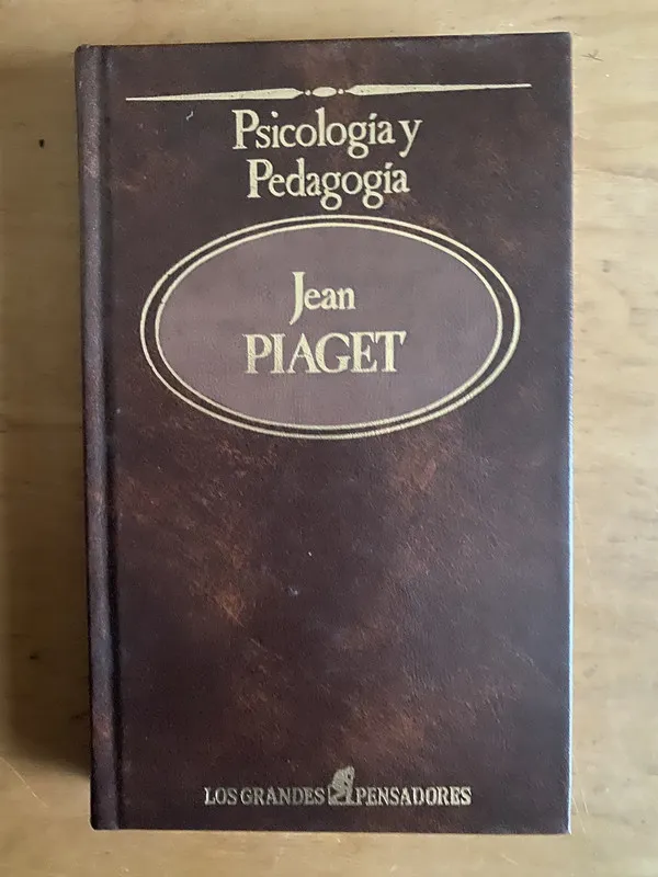 Tapa de Psicologia y pedagogia - Piaget, Jean (2r5)