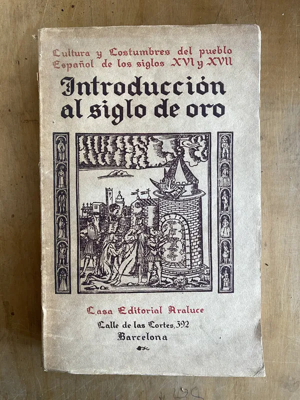 Introduccion al siglo de oro - Pfandl, Ludwig (ñ5)