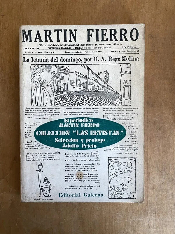 El periodico martin fierro. - Prieto, Adolfo (e3)