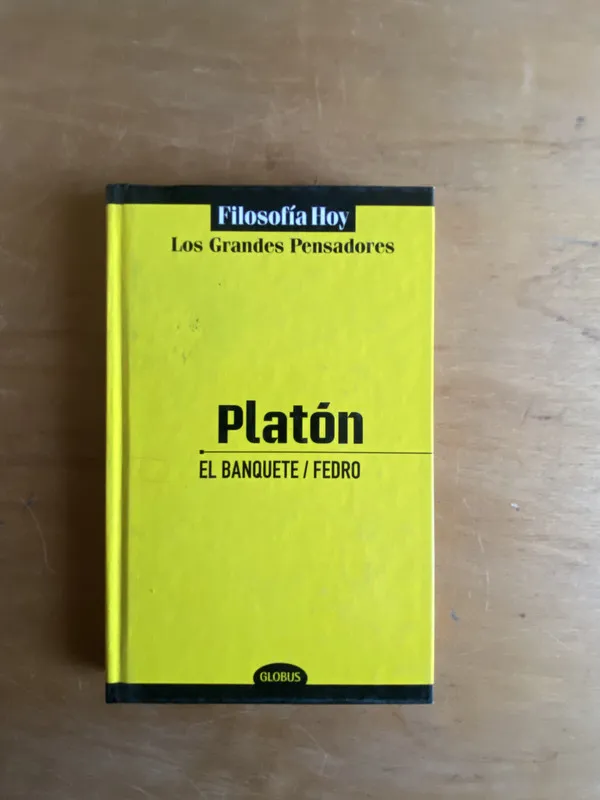 El banquete; Fedro - Platon (2r6)