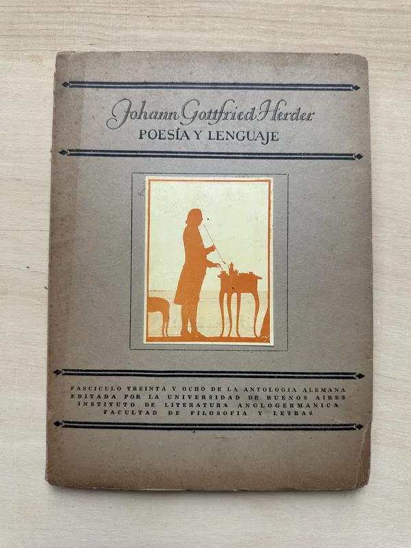 Tapa de Poesia y Lenguaje - Gottfried Herder, Johann (2n2)