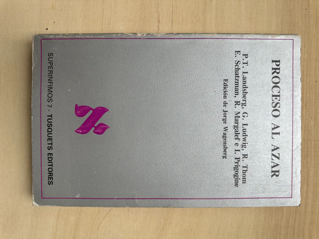 Proceso al azar - Landsberg; Ludwig; Thom (2n2)