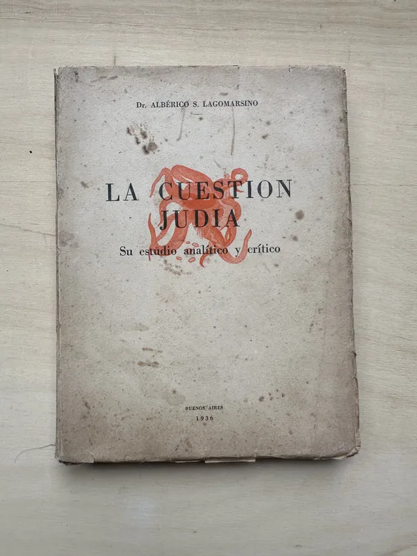 La cuestion Judia - Lagomarsino, Alberico (2n2)