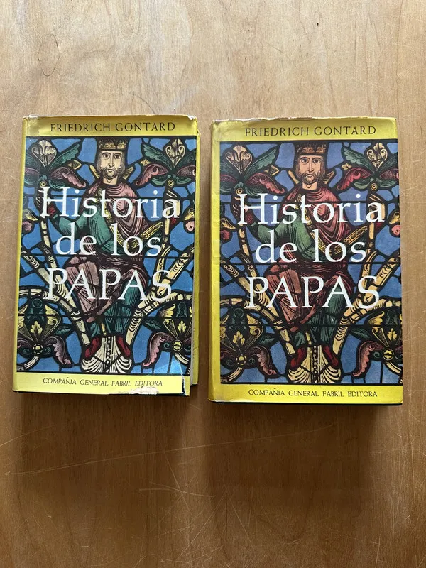 Historia de los Papas (2 tomos) - Gontard, Friedrich (2n1)
