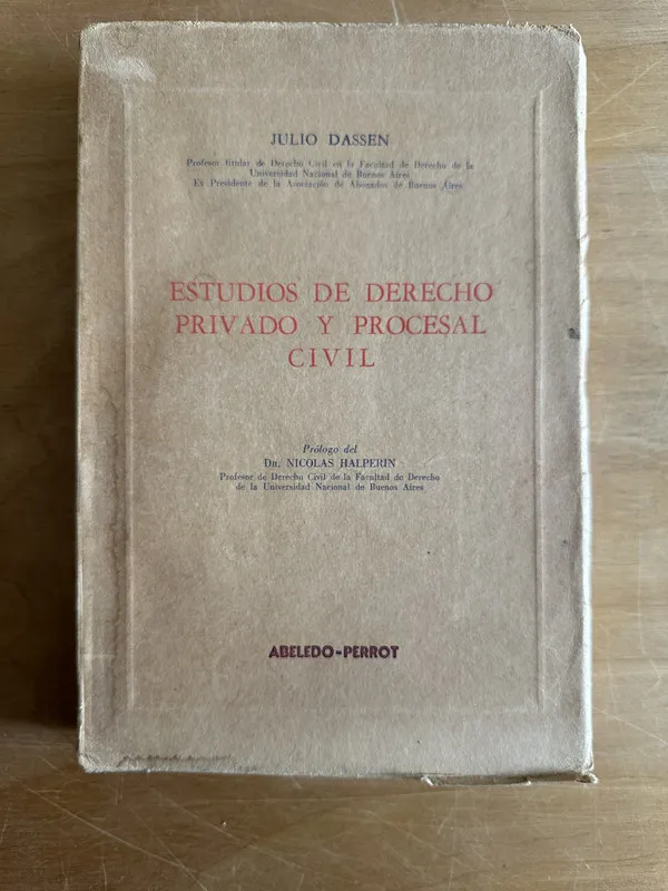 Estudios y derecho privado y procesal civil - Dassen (2n1)