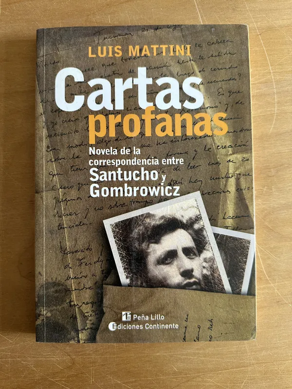 Tapa de Cartas Profanas - Mattini, Luis (2o1)