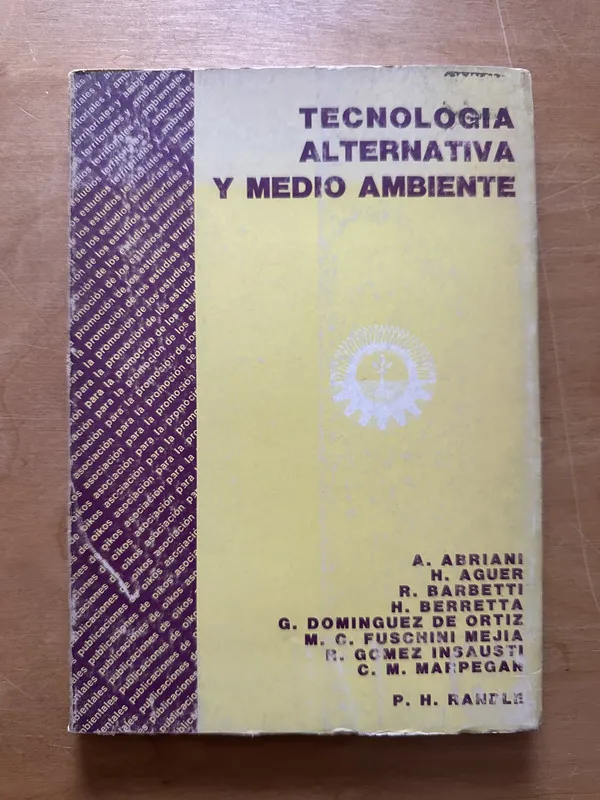 Tapa de Tecnologia alternativa y medio ambiente- Abriani; Aguer (2o