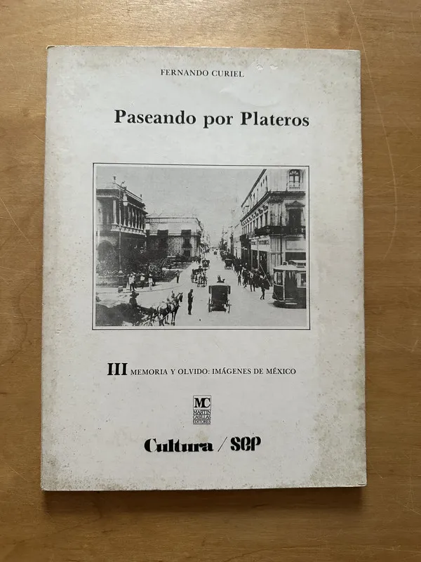 Tapa de Paseando por Plateros - Curiel, Fernando (2o6)