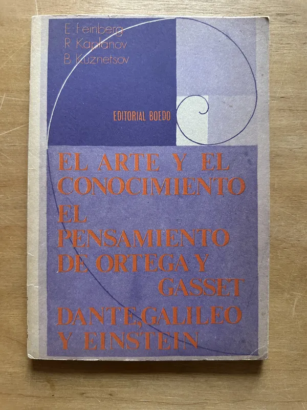 El arte y el conocimiento - Feinberg; Kaplanov (2p1)