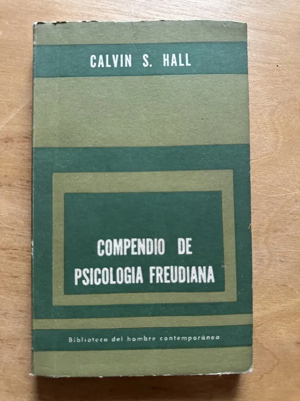Tapa de Compendio de psicologia freudiana - Hall, Calvin S. (2p1)