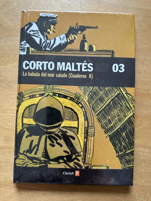 Tapa de Vinos de Borgoño y - Colección Corto Maltes 05 - Pratt (2p1